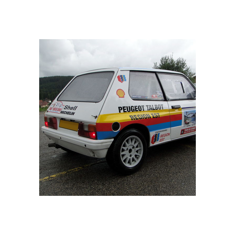 Lunette arrière Makrolon Talbot Smaba