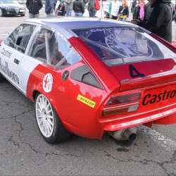 Vitre arrière latérale Makrolon Alfa Alfetta GTV
