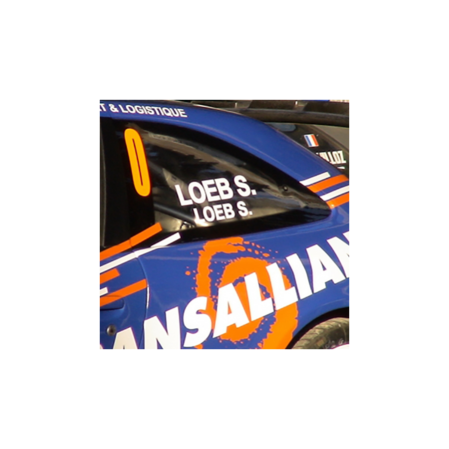 Vitre arrière latérale Makrolon Citroën Xsara