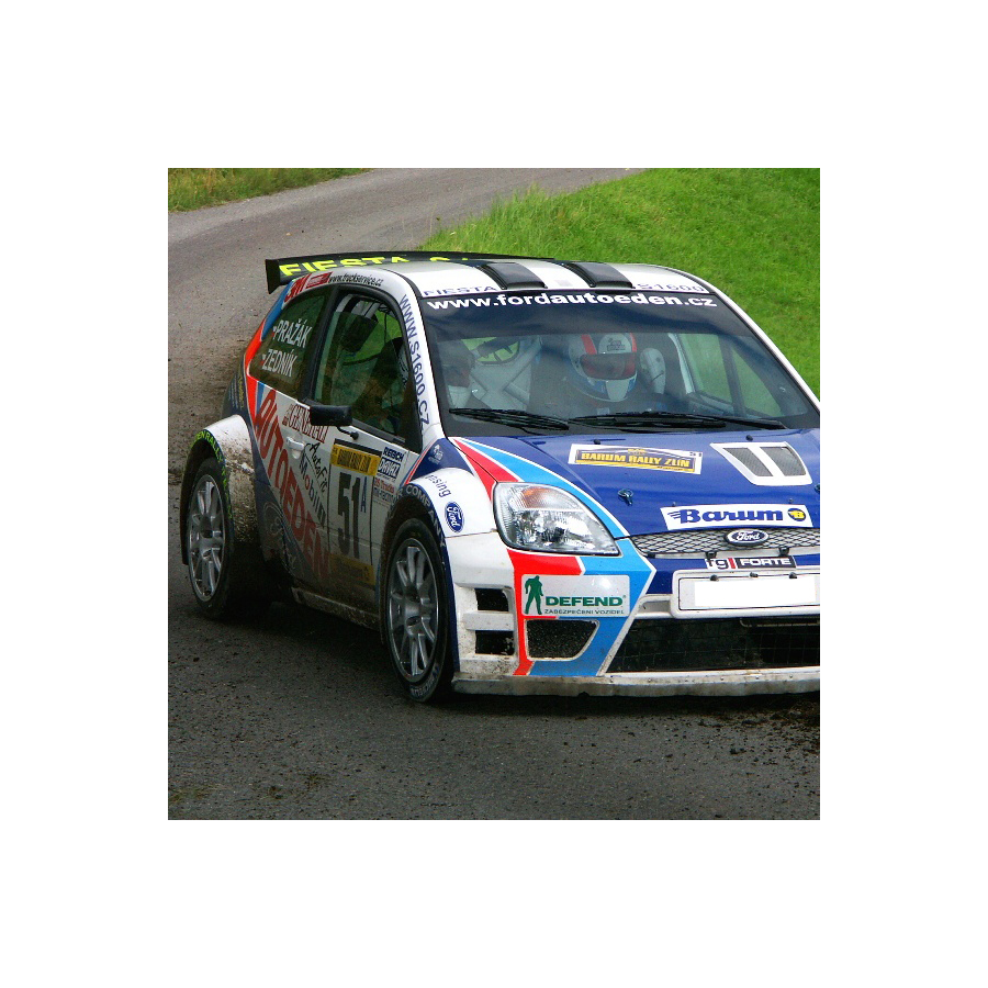 Vitre arrière latérale Makrolon Ford Fiesta mk4