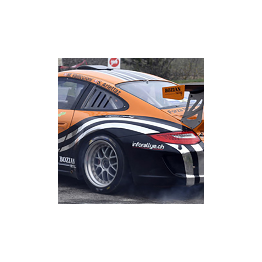 Vitre arrière latérale Makrolon Porsche 997 - avec ouies