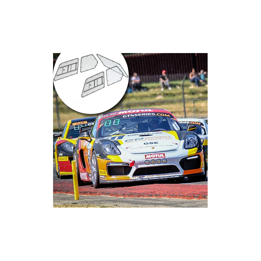 Kit Makrolon Porsche Cayman 981 - 3mm