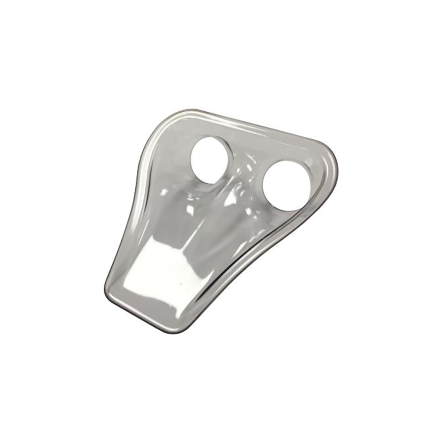 Ecope de refroidissement Naca double Transparente - 70mm