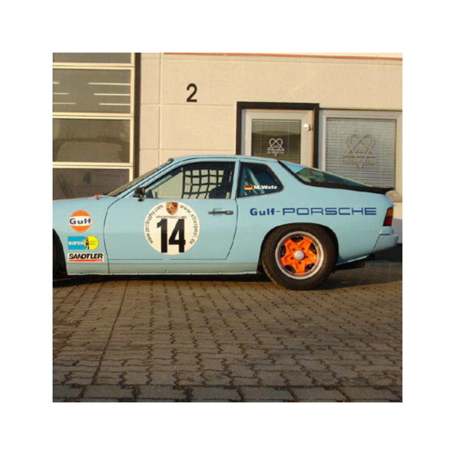 Vitre arrière latérale Makrolon Porsche 924, 944 et 968