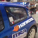Vitre arrière latérale Makrolon Renault Clio 2