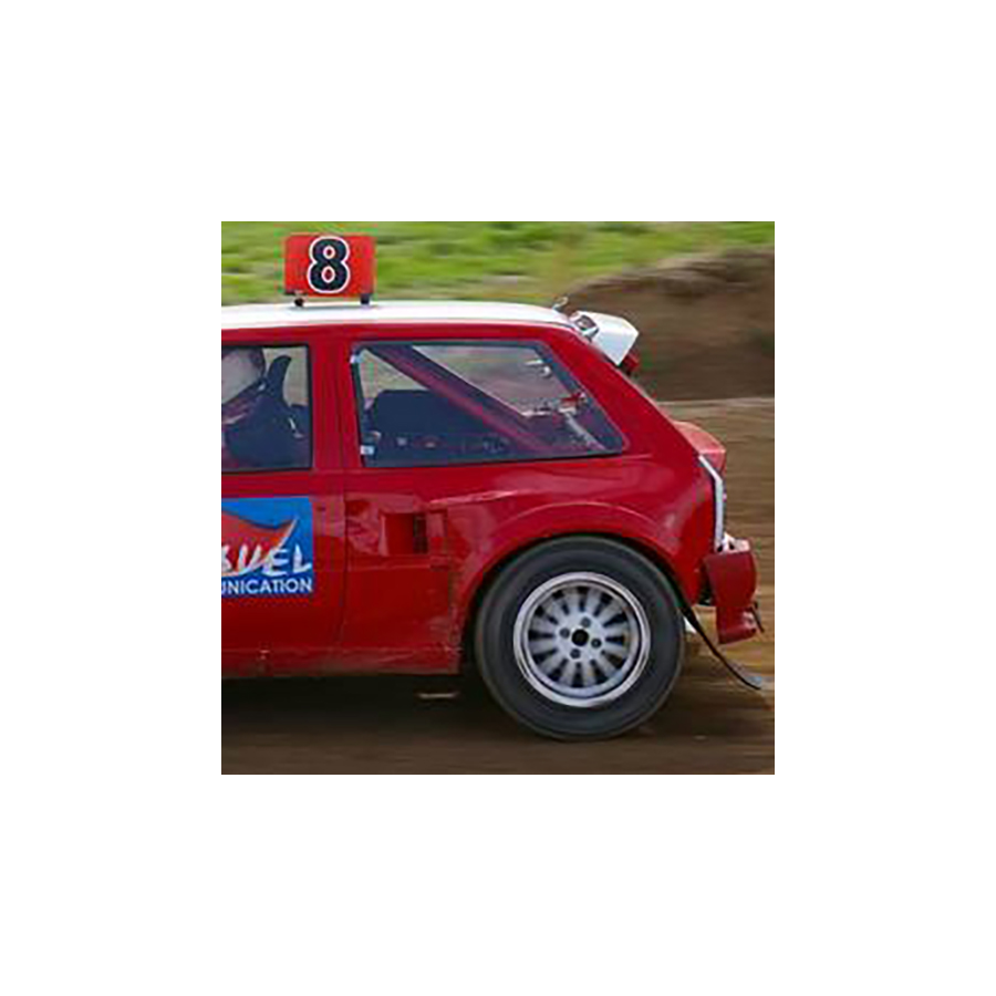 Vitre arrière latérale Makrolon Citroën Ax 3 portes