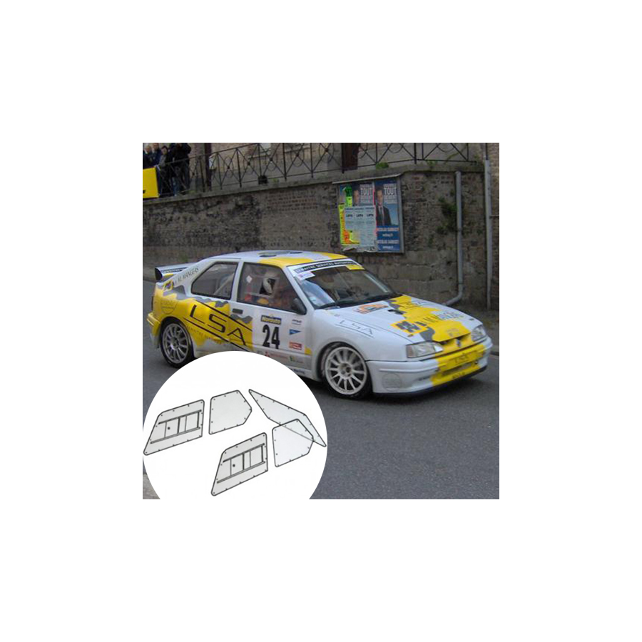 Kit Makrolon Renault 19 - 5mm