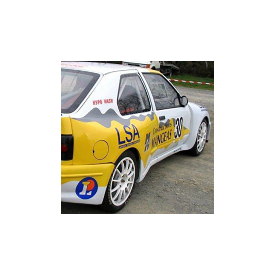 Vitre arrière latérale Makrolon Renault 19