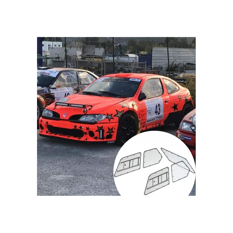 Kit Makrolon Renault Mégane 1 - F2000