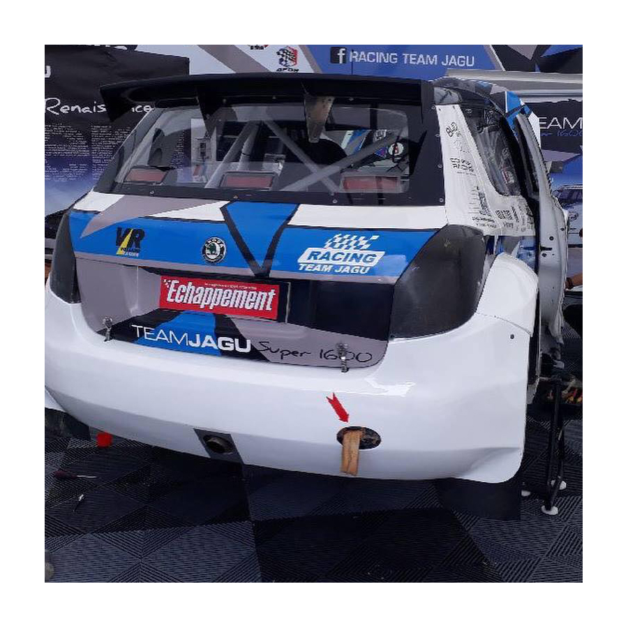 Lunette arrière Makrolon Skoda Fabia 2