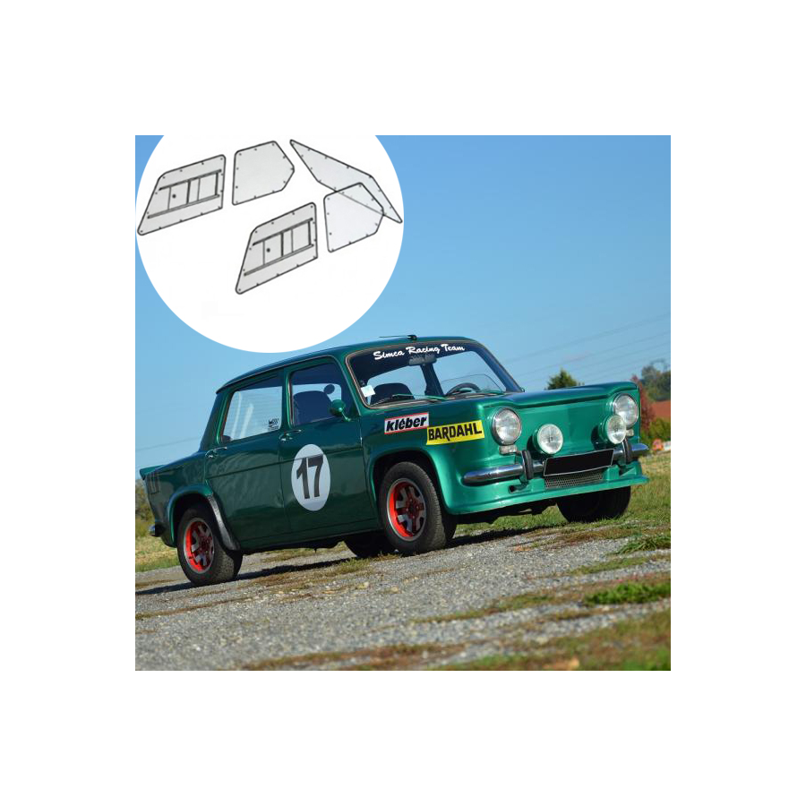 Kit Makrolon Talbo Simca Rallye 2 - F2000