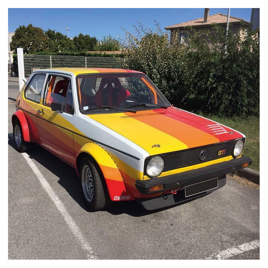 Vitre avant Makrolon Volkswagen Golf 1