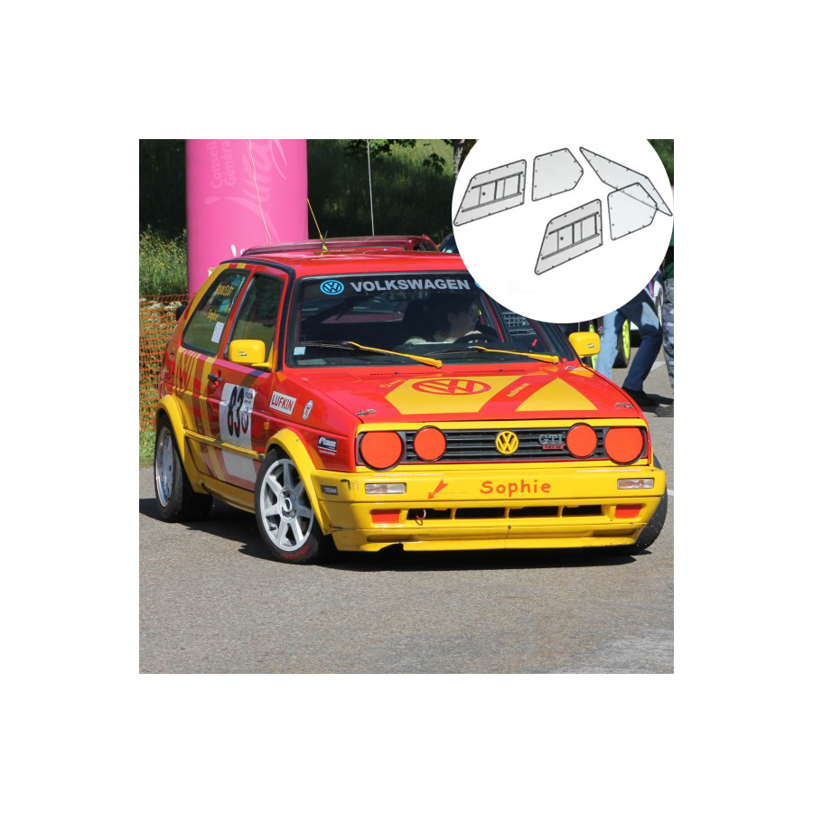 Kit Makrolon Volkswagen Golf 2 - 3mm