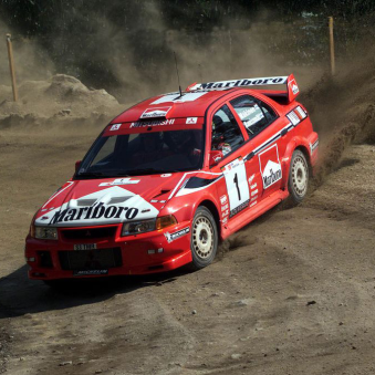 Lunette arrière Makrolon Mitsubishi Lancer evo 6