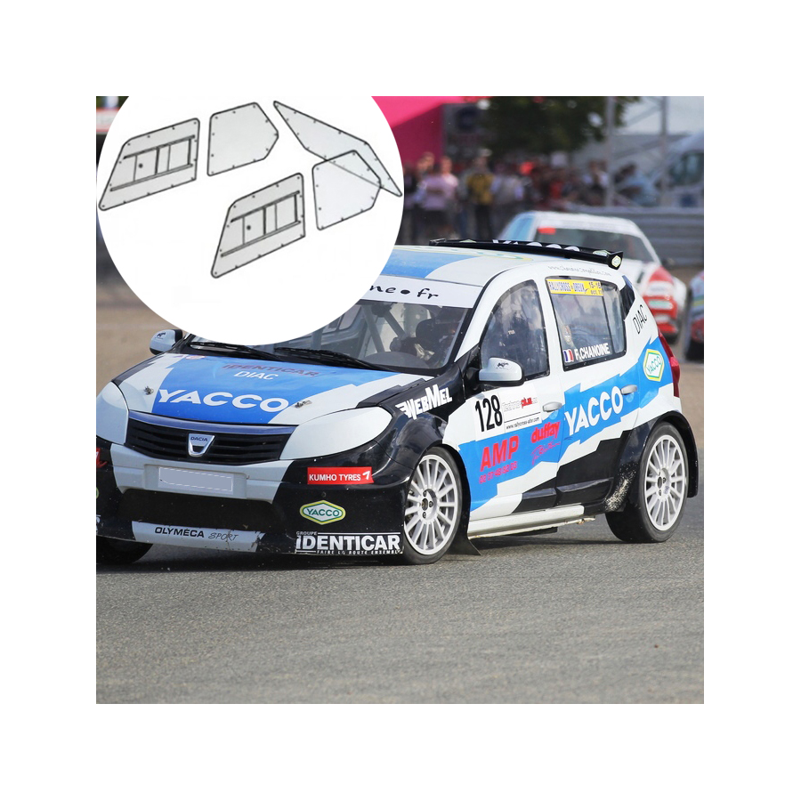 Kit Makrolon Volkswagen Polo 3 (6N) - F2000