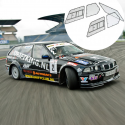 Kit Makrolon BMW E36 touring - 5mm 