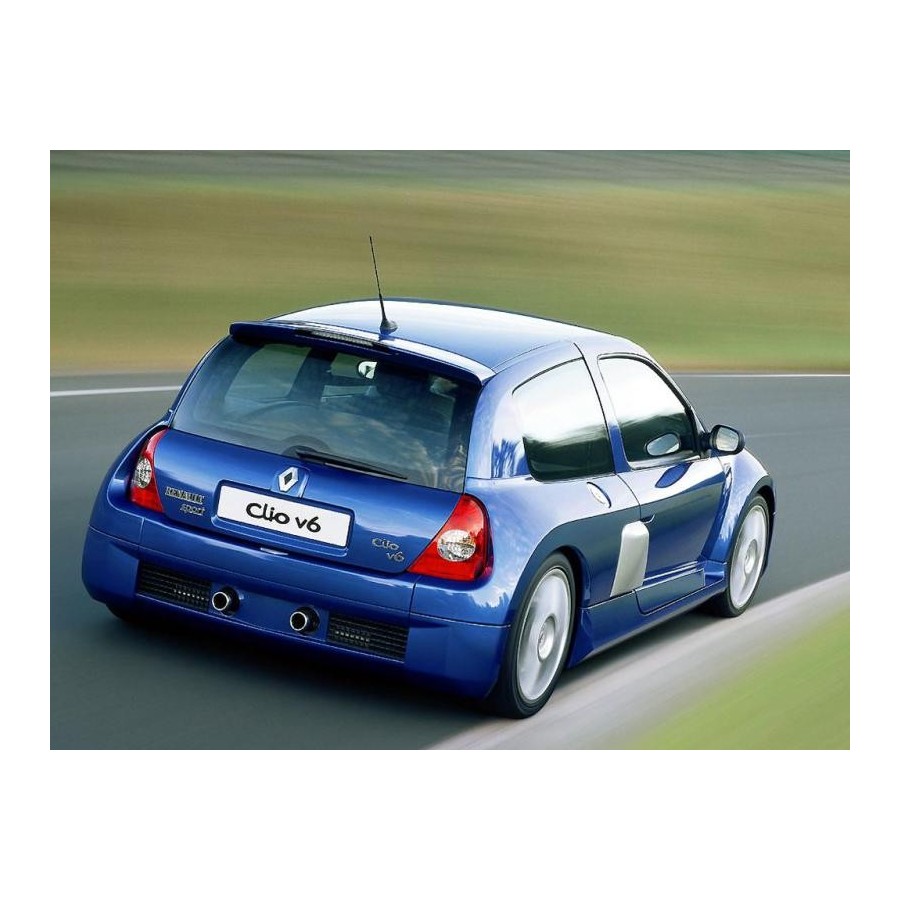 Makrolon rear quarter window Renault Clio 2 V6
