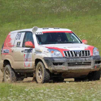 Vitre avant Makrolon Toyota Land Cruiser KDJ120 (1998-2006°  