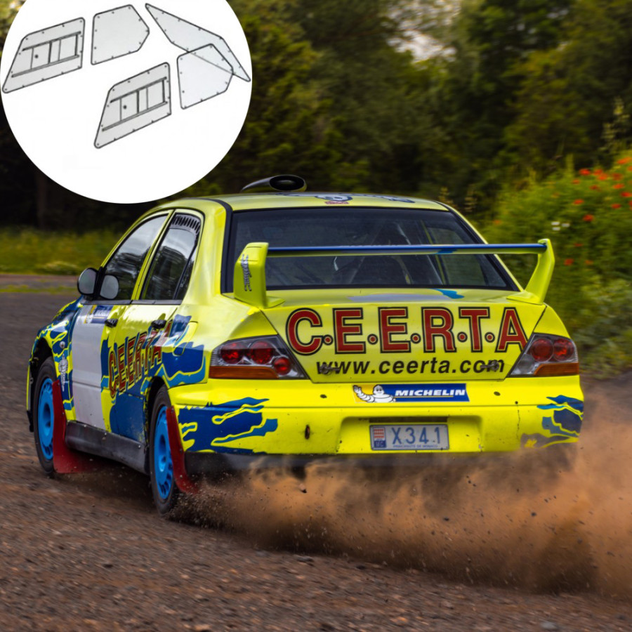 Kit Makrolon Mitsubishi Lancer evo 6 - 3mm 