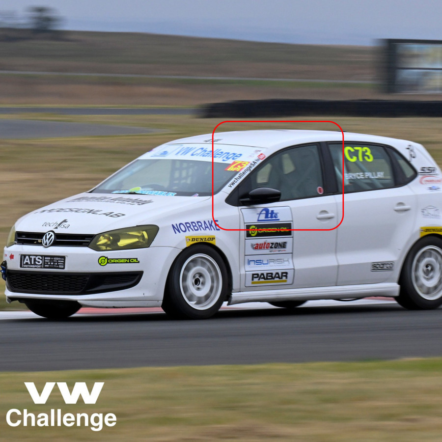 Makrolon front window Volkswagen Polo 5  