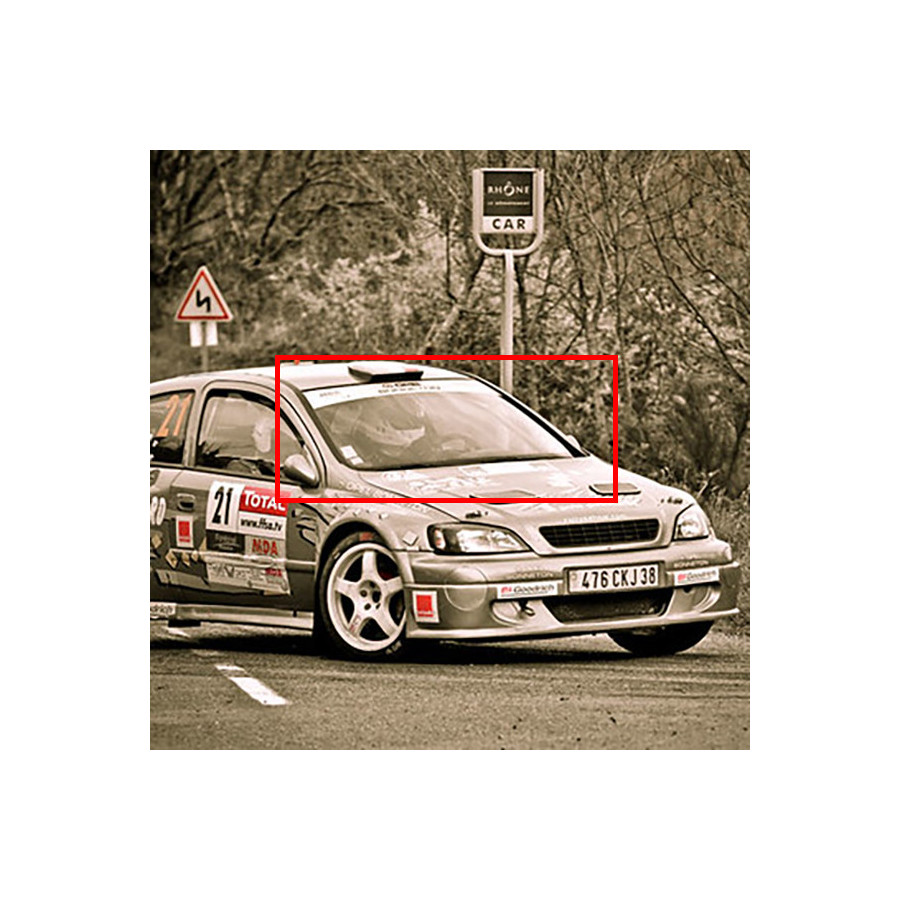 Polycarbonate Windshield Margard Opel Corsa C 