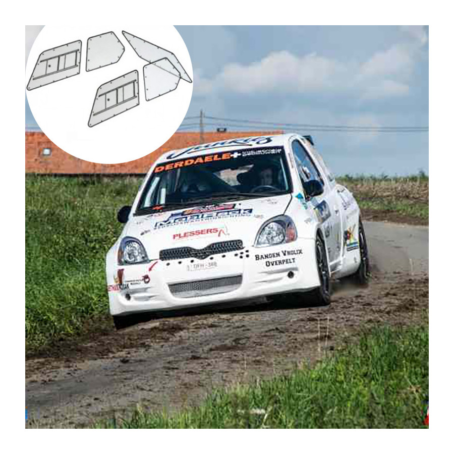 Makrolon Kit Toyota Aygo (2005-2014) - 5mm 