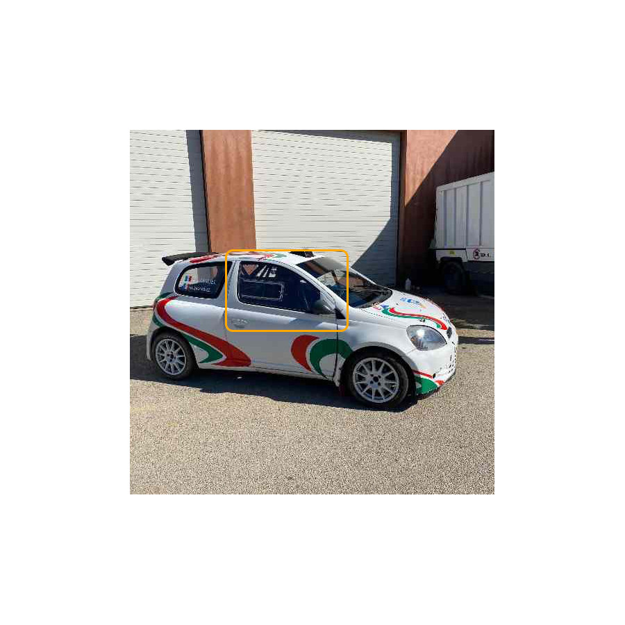 Makrolon front window Toyota Aygo (2005-2014)  