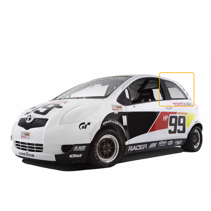 Custode Makrolon Toyota Yaris MK2 (2005-2010) 