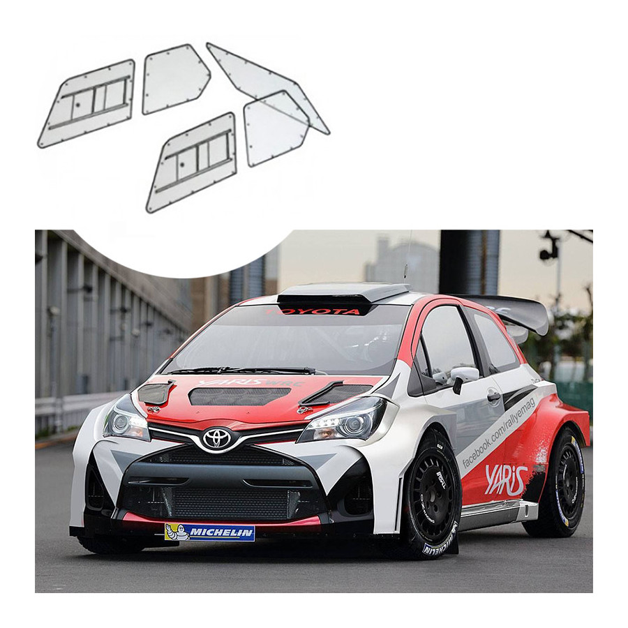 Makrolon Kit Toyota Aygo (2005-2014) - 5mm 