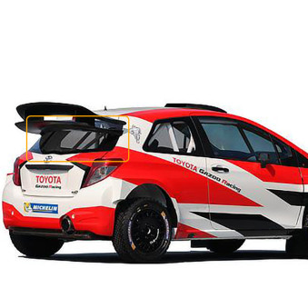 Makrolon rear window Toyota Aygo (2005-2014) 