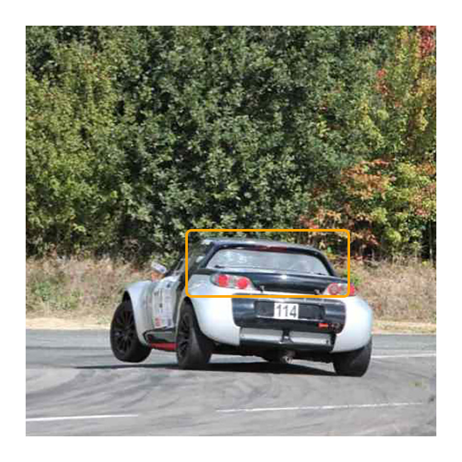 Makrolon rear window Porsche 991 