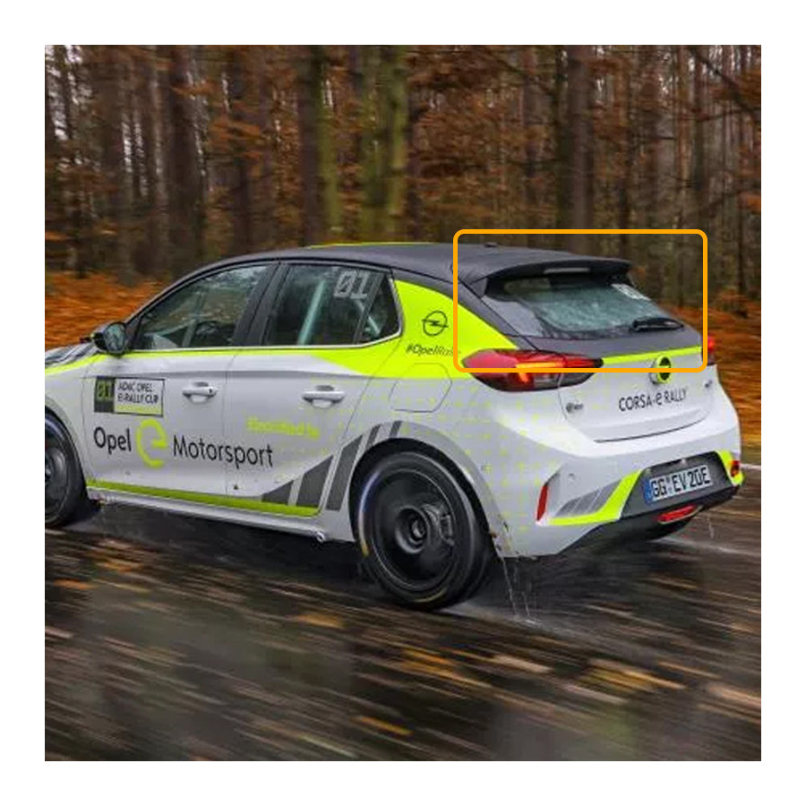 Lunette arrière Makrolon Opel Corsa F 