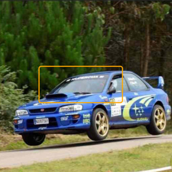 Margard Polycarbonate Windshield Subaru Impreza GC (1992-2000) 
