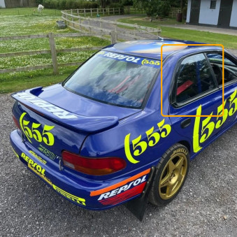 Makrolon Subaru Impreza GC (1992-2000) Rear Side Window 