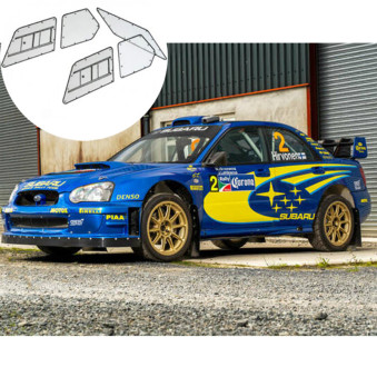 Makrolon Kit Peugeot 106 Ph.2 - 3mm 