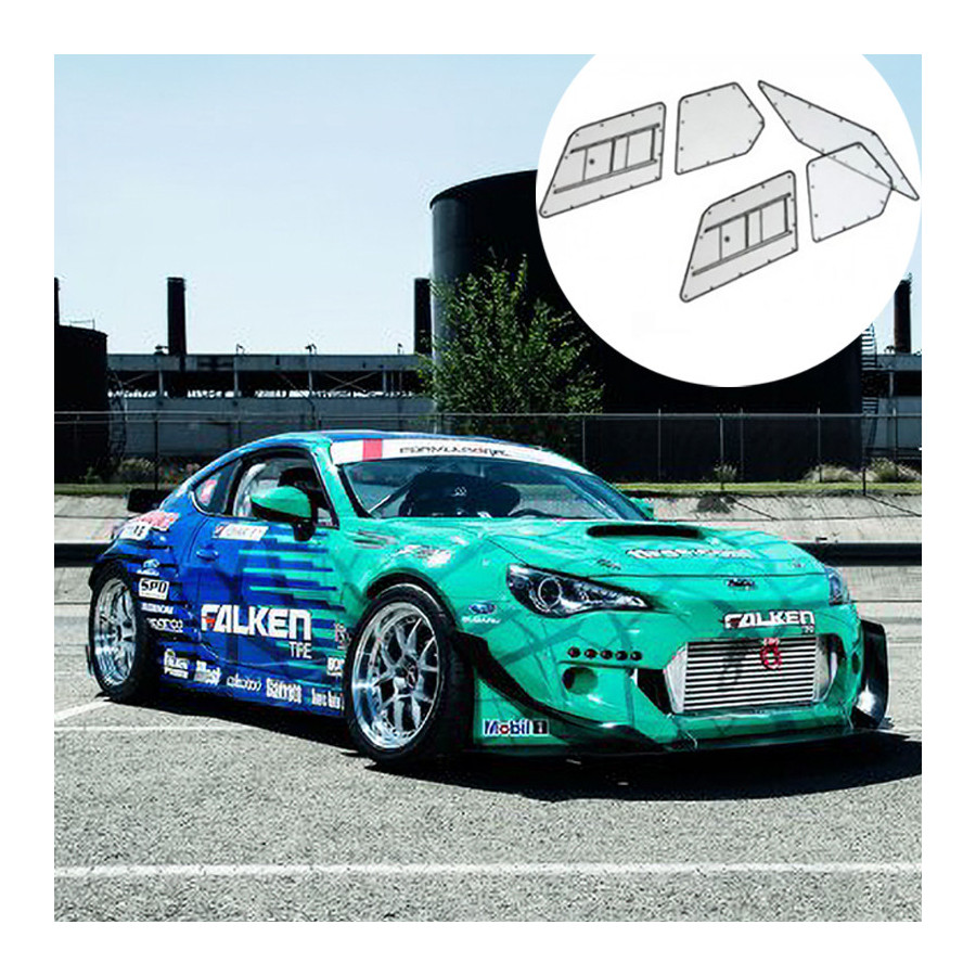 Kit Makrolon Subaru Impreza BRZ (2012-2021) - 5mm 