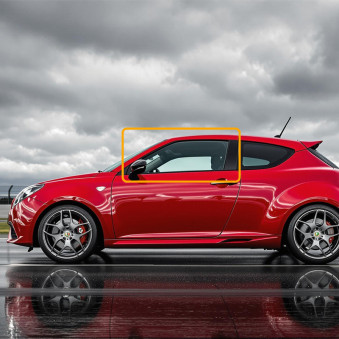 Vitre avant Makrolon Alfa Roméo Mito 