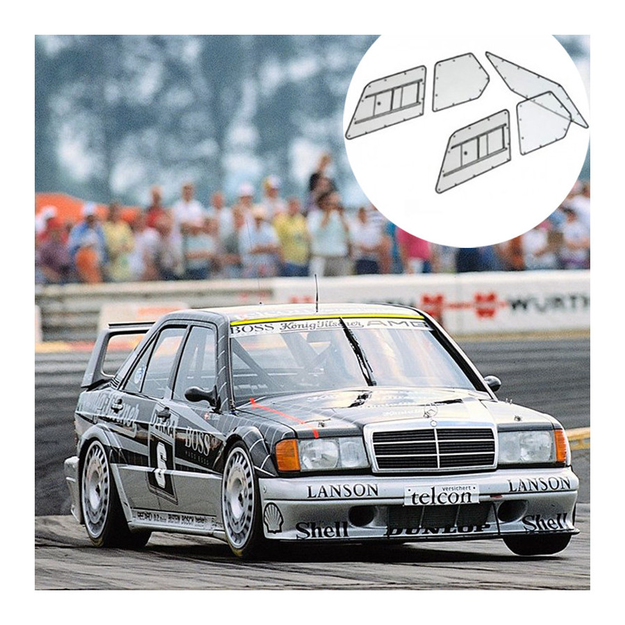 Kit Makrolon Mercedes 190E  (W201) - 3mm 