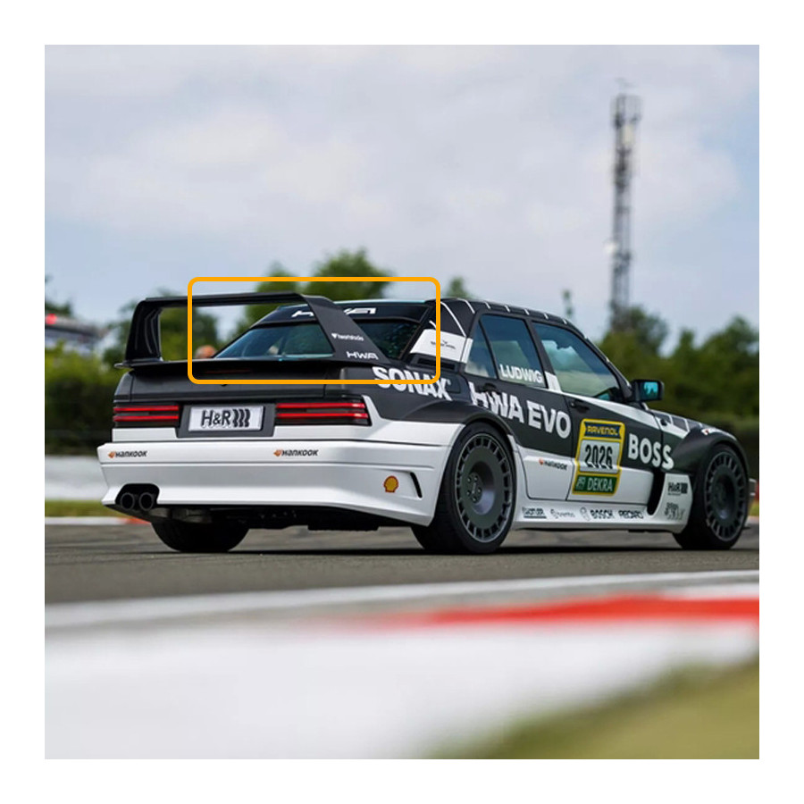 Lunette arrière Makrolon Mercedes 190E  (W201) 