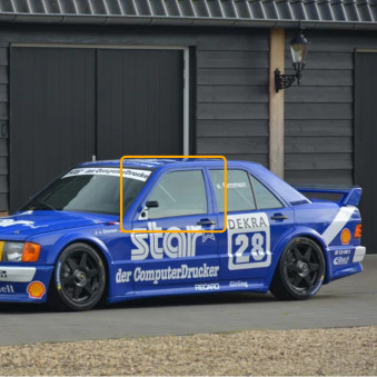 Vitre avant Makrolon Mercedes 190E  (W201)  