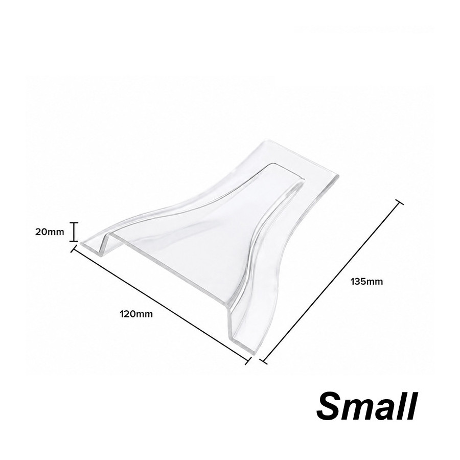 Naca transparent air intake - 200x120 