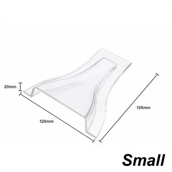 Prise d'air transparente Naca - Small (135x120) 