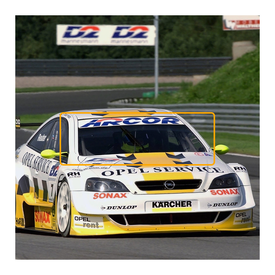 Pare-brise Polycarbonate Margard Opel Astra G - coupé 