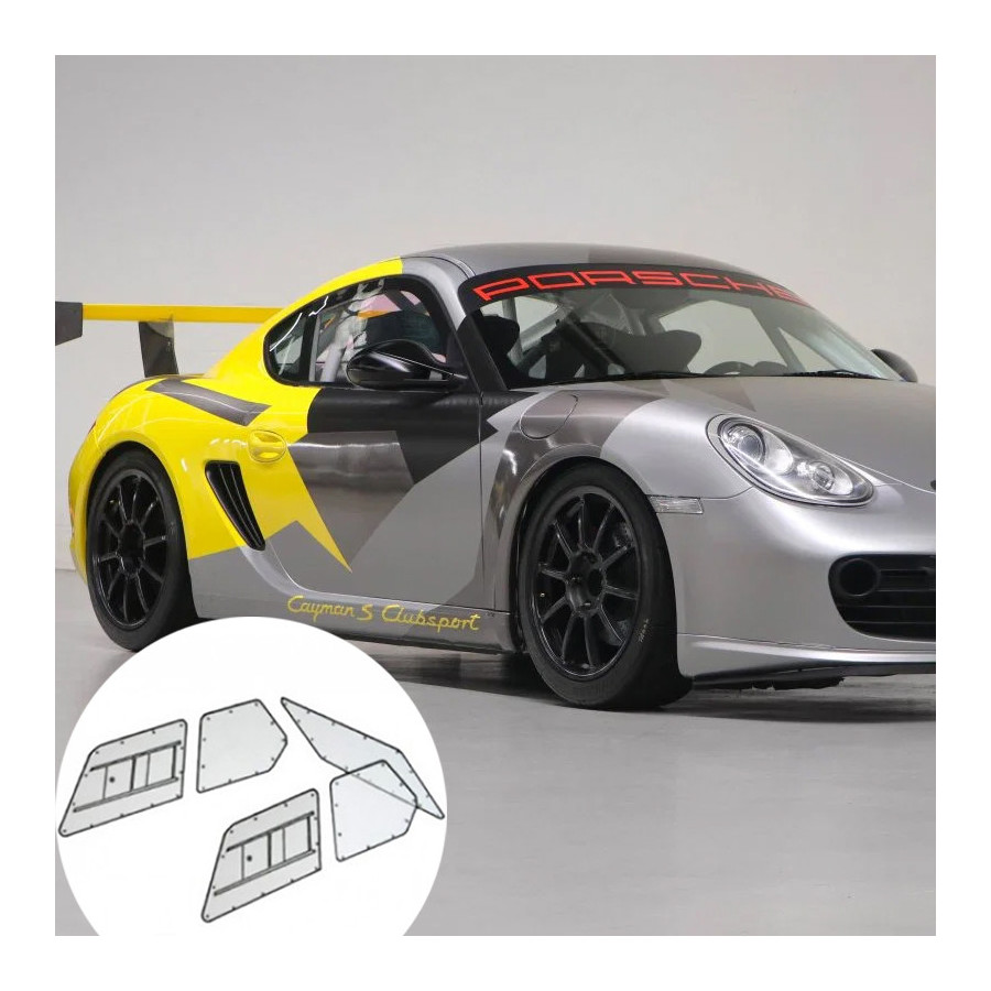 Kit Makrolon Porsche Cayman 987 - 3mm 