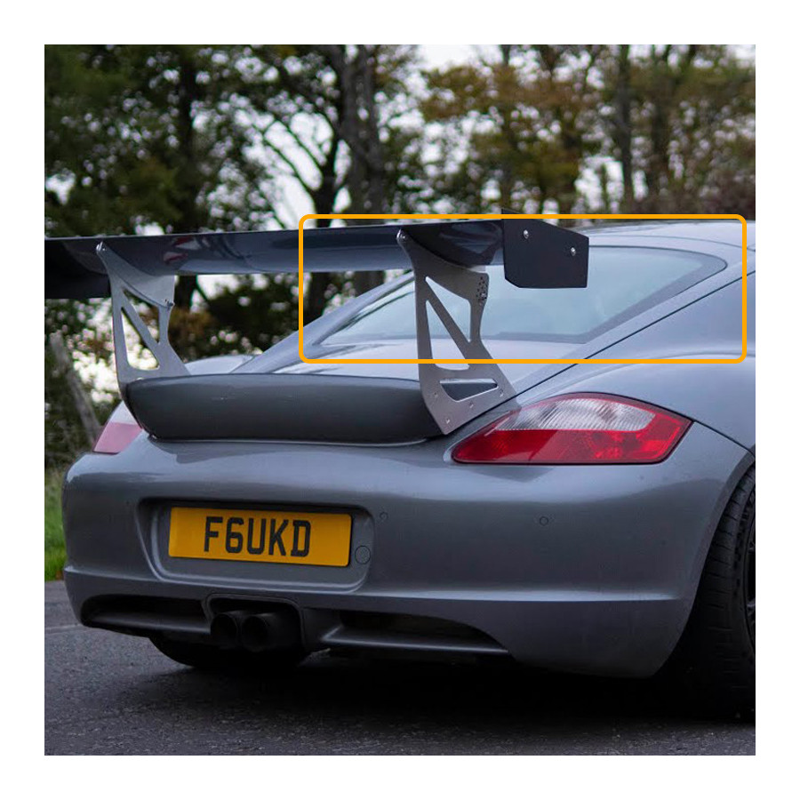 Lunette arrière Makrolon Porsche Cayman 987 