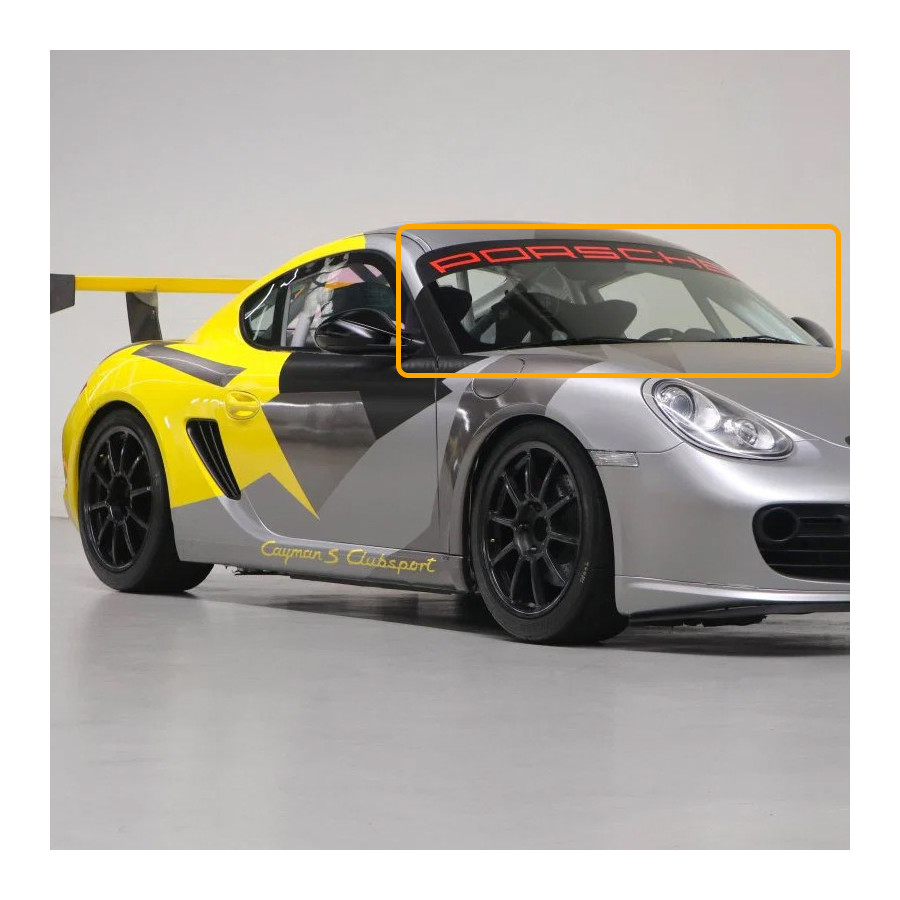 Polycarbonate Windshield Margard Porsche Cayman 981 