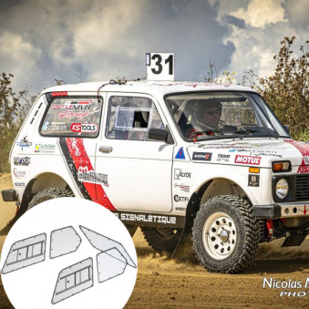 Kit Makrolon Lada Niva - 3mm 