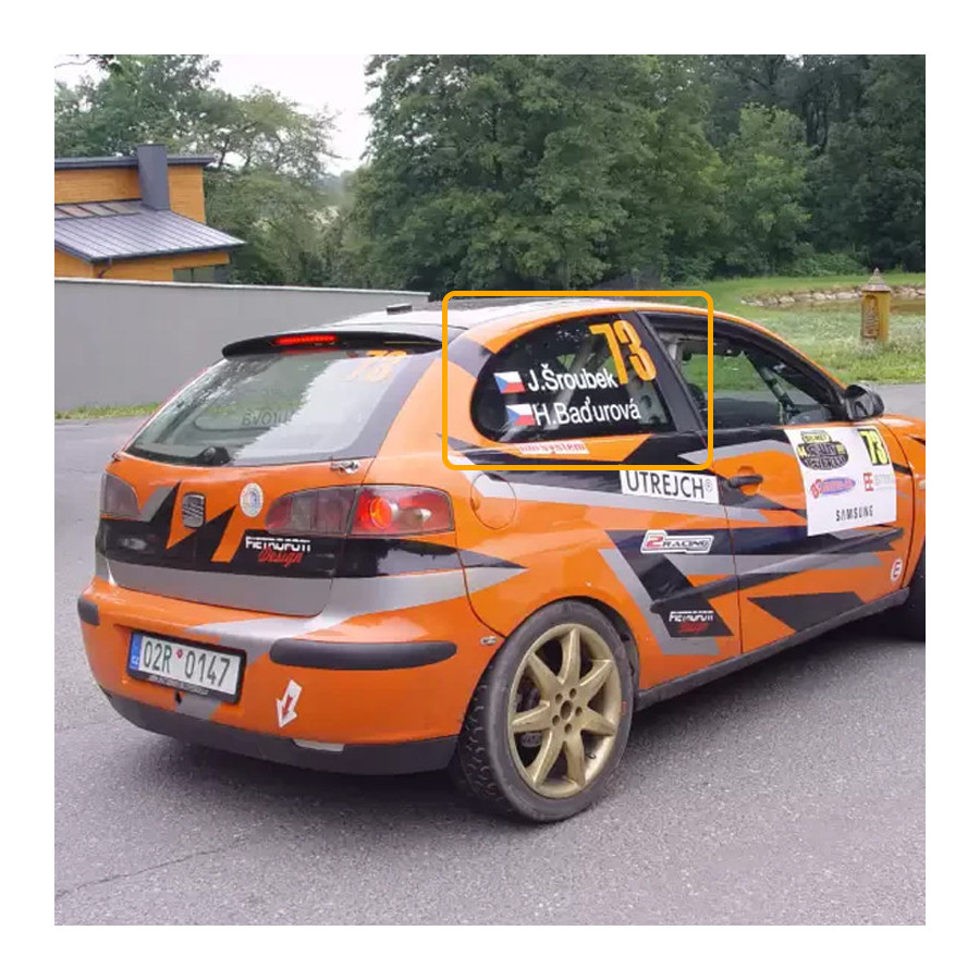Custode arrière Makrolon Seat Ibiza MK3 (6L) 