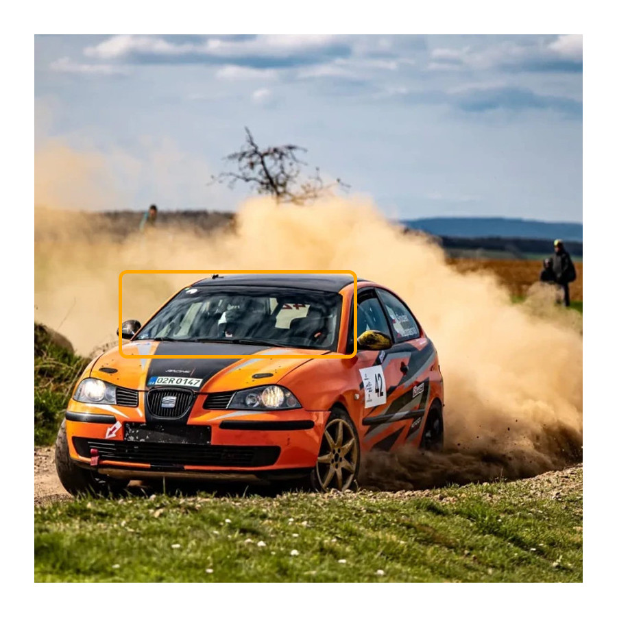 Pare-brise Polycarbonate Margard Seat Ibiza MK3 (6L) 