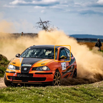 Vitre avant Makrolon Seat Ibiza MK3 (6L)  